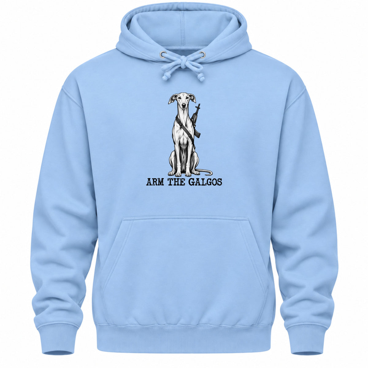 ARM THE GALGOS -Regular Fit Statement Hoodie