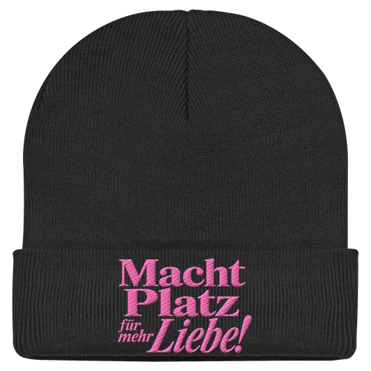Macht Platz für mehr Liebe - Beanie