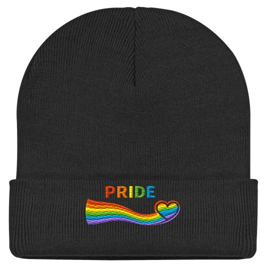 Pride - Regenbogenherz - Statement Beanie