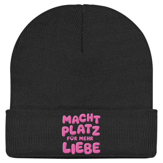 Macht Platz für mehr Liebe - Beanie