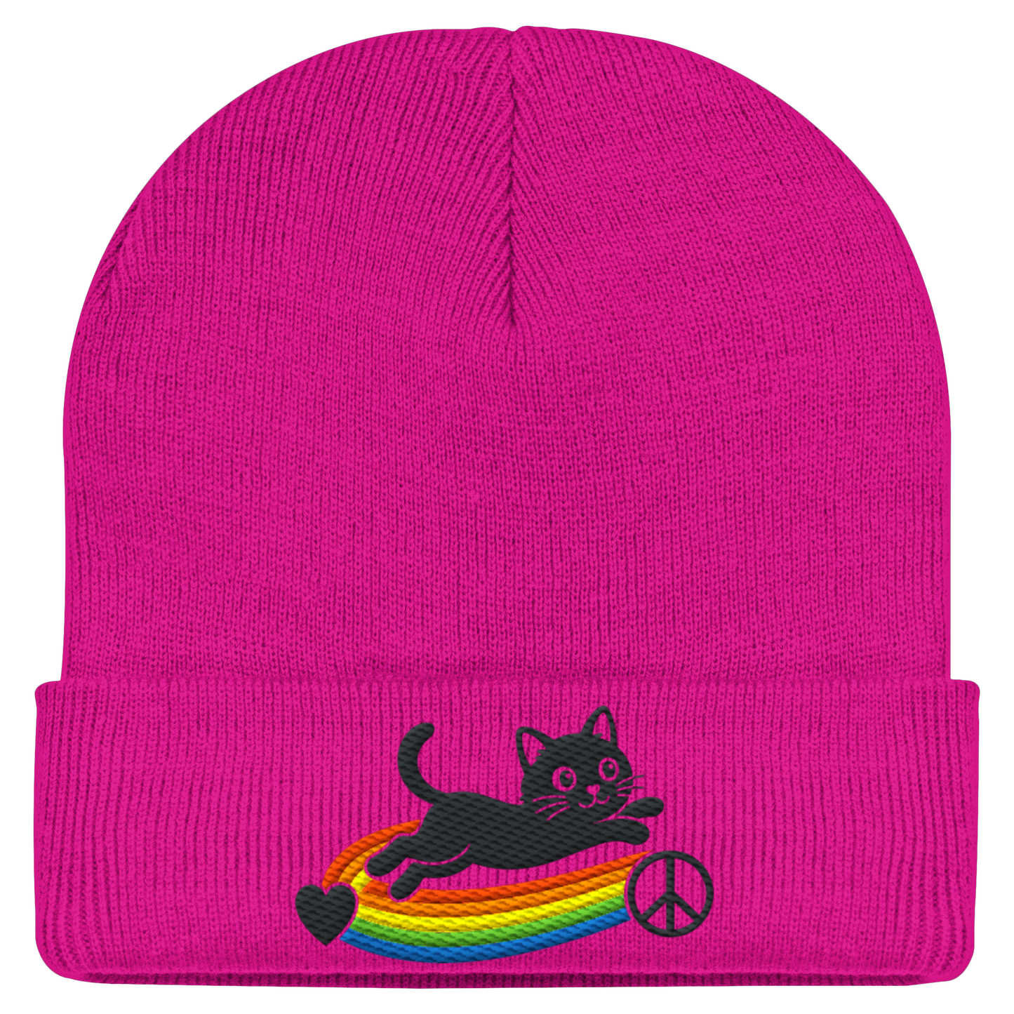 Black Cat - Statement Beanie