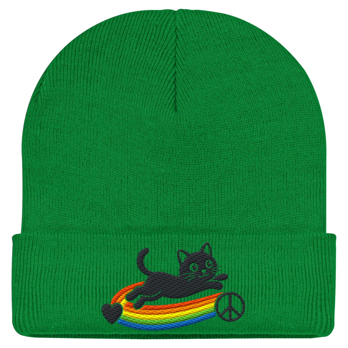 Black Cat - Statement Beanie