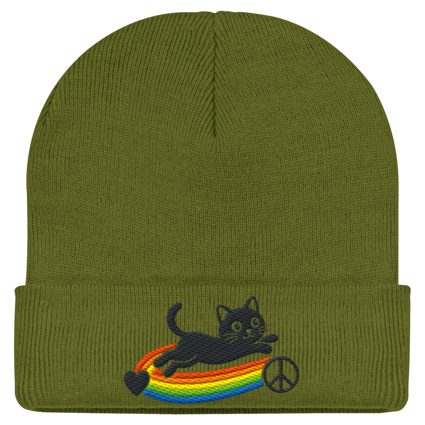Black Cat - Statement Beanie