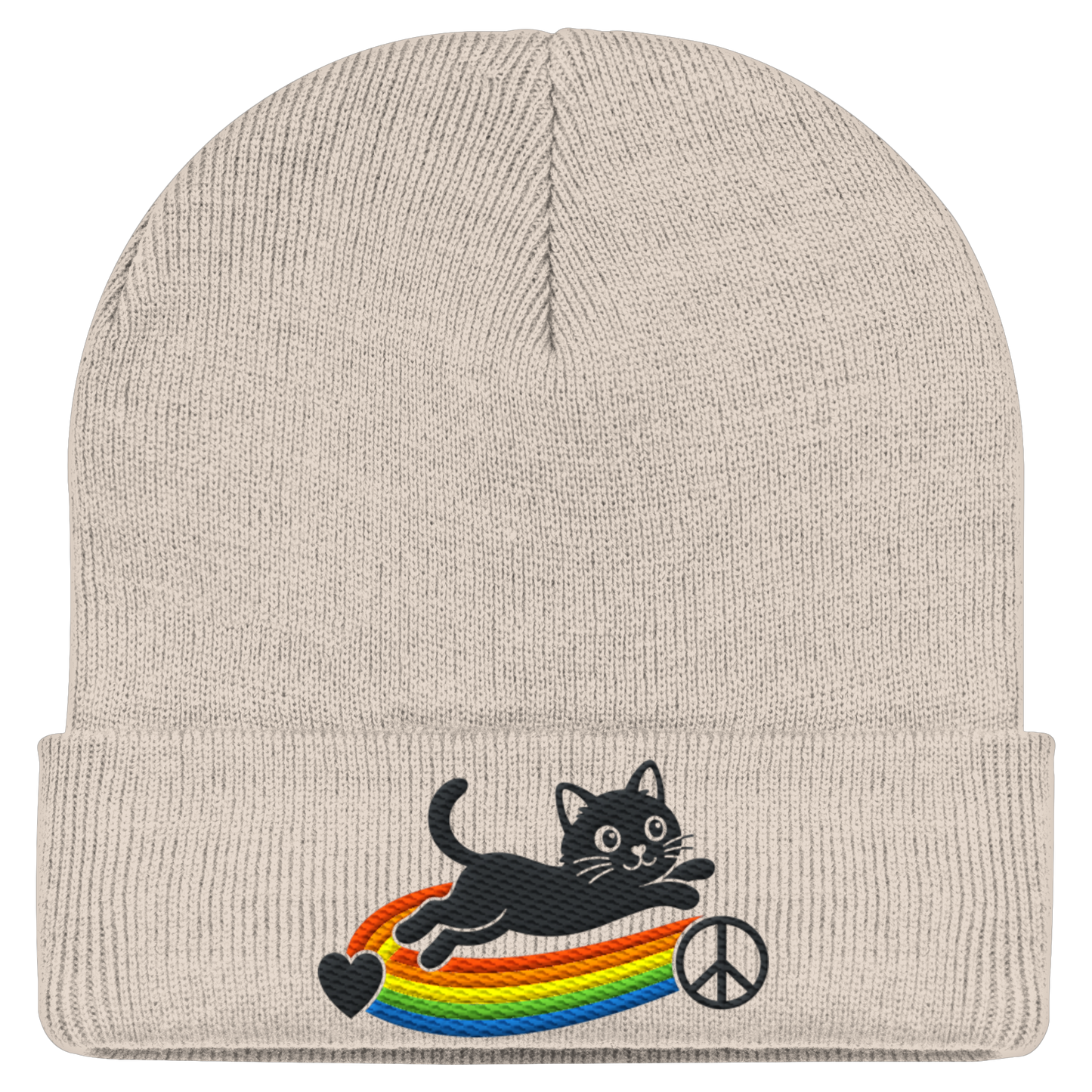 Black Cat - Statement Beanie