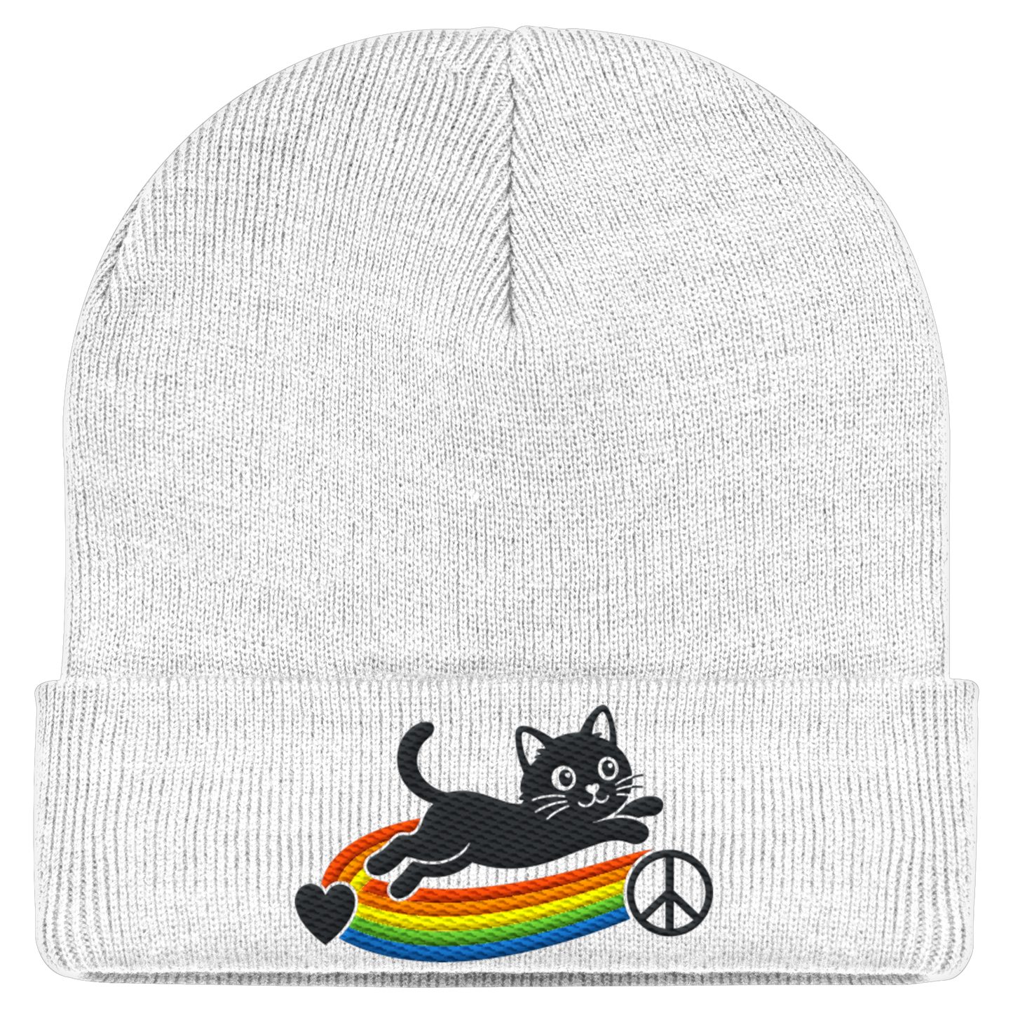 Black Cat - Statement Beanie