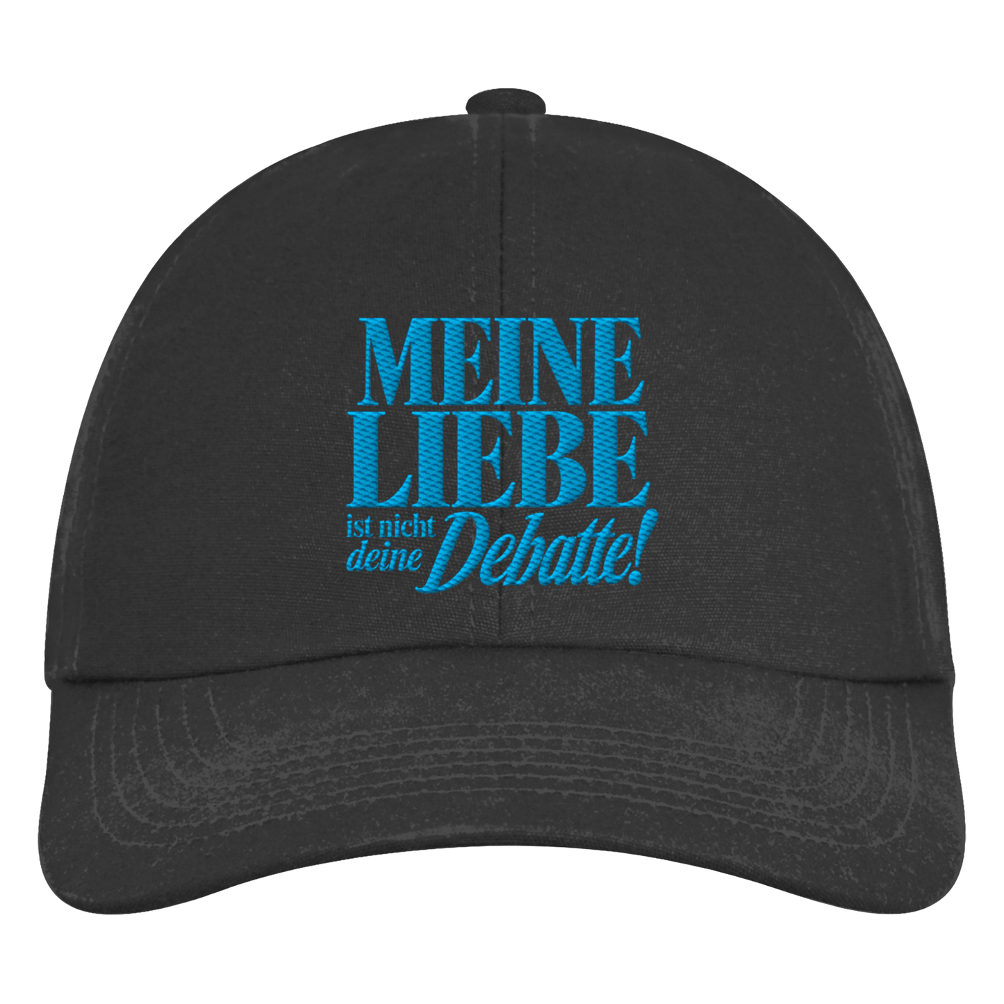 Meine Liebe ist nicht deine Debatte - Organic Basecap - Organic 6-Panel Cap