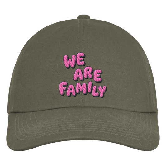 WE ARE FAMILY- Organic Basecap