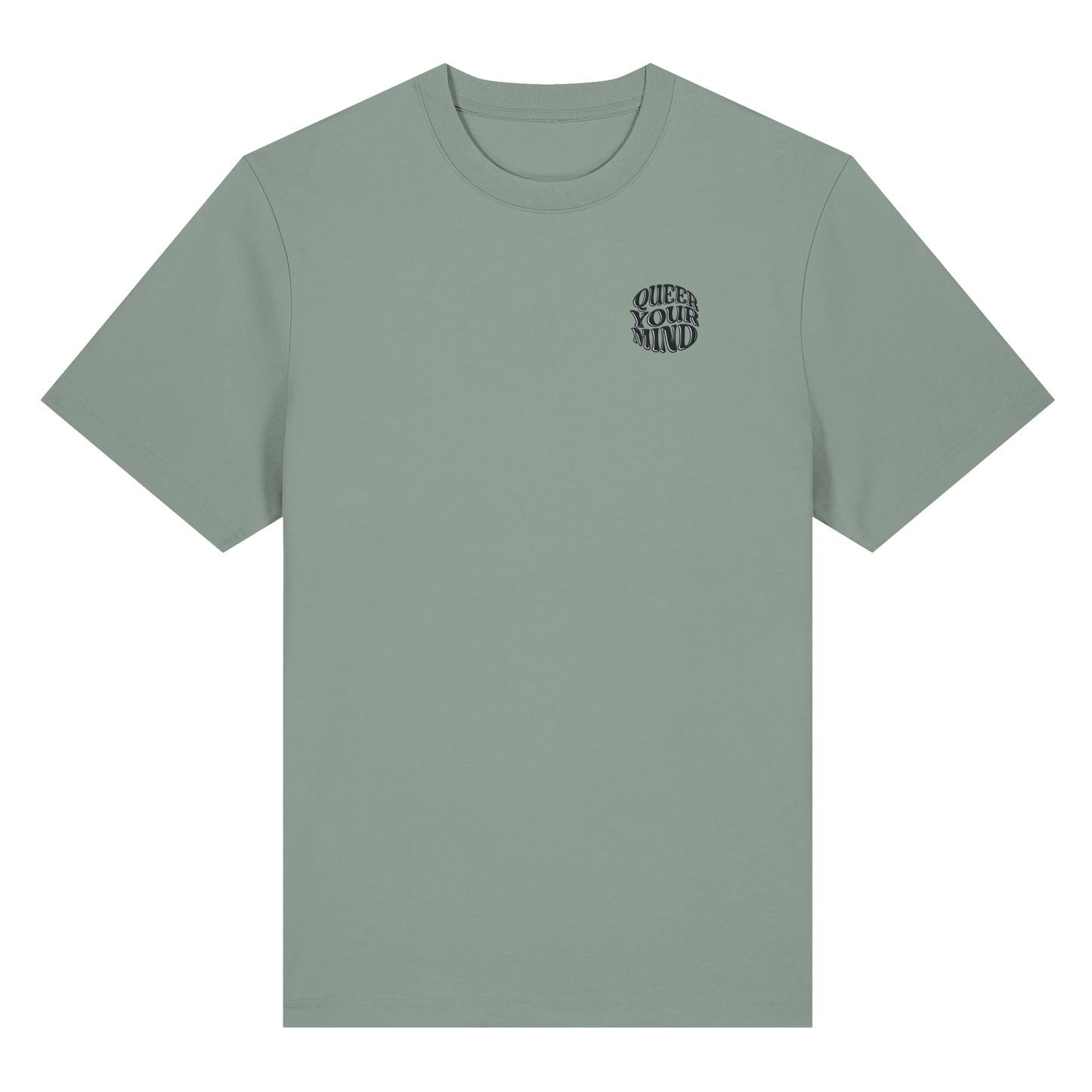 Queer Your Mind - Organic Statement Shirt (Frontstick) - Organic Heavy Shirt