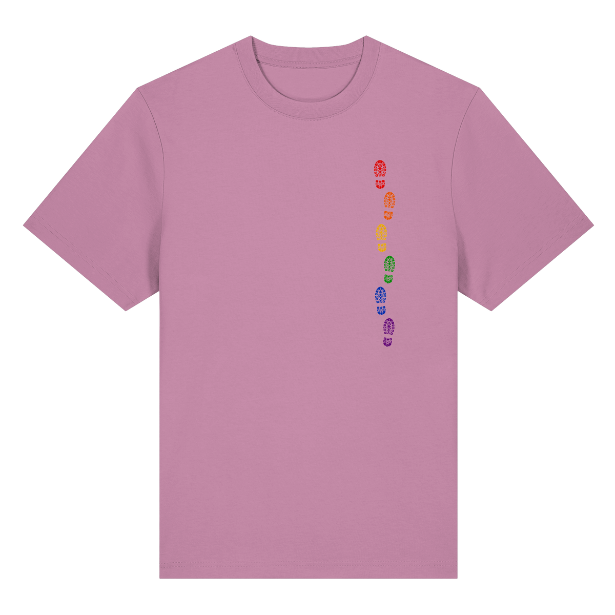 Wir gehen keinen Schritt zurück - Organic Statement Shirt (Front-& Backprint)