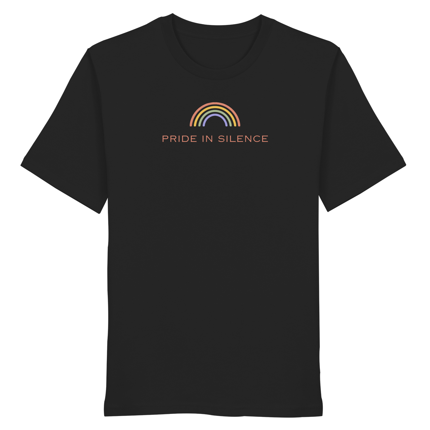 Pride in Silence - Organic Basic Shirt (Frontprint)