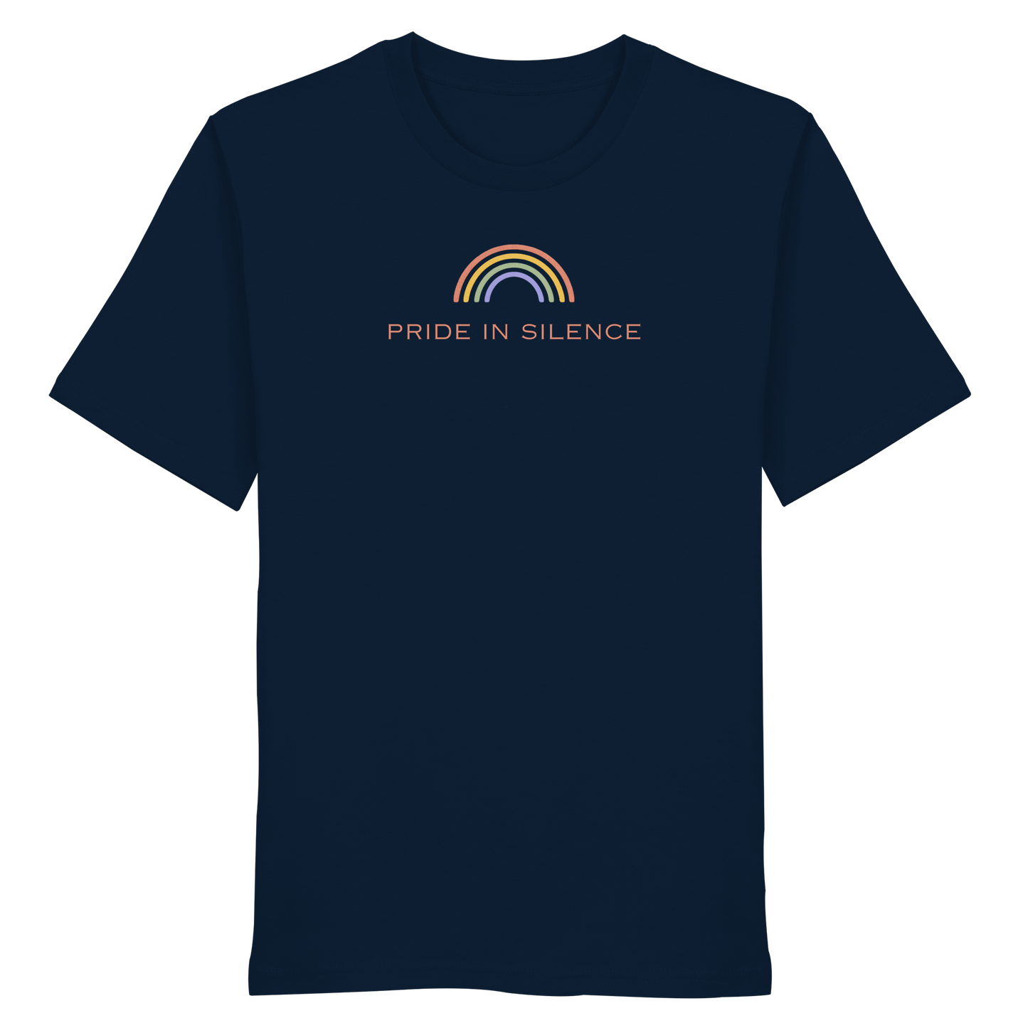 Pride in Silence - Organic Basic Shirt (Frontprint)