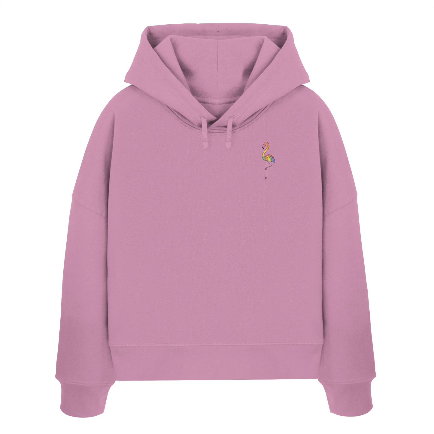 Stand By You - Oversized Shortcut Statement Hoodie (Front-& Backprint)