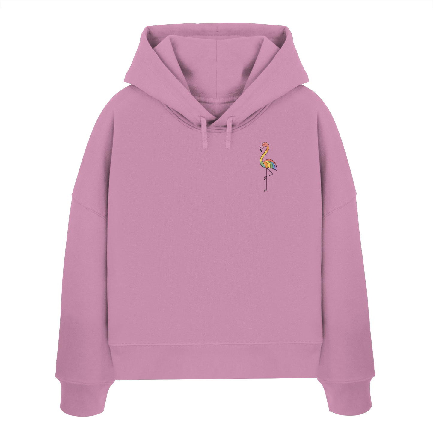 Stand By You - Oversized Shortcut Hoodie (Front-& Backprint)