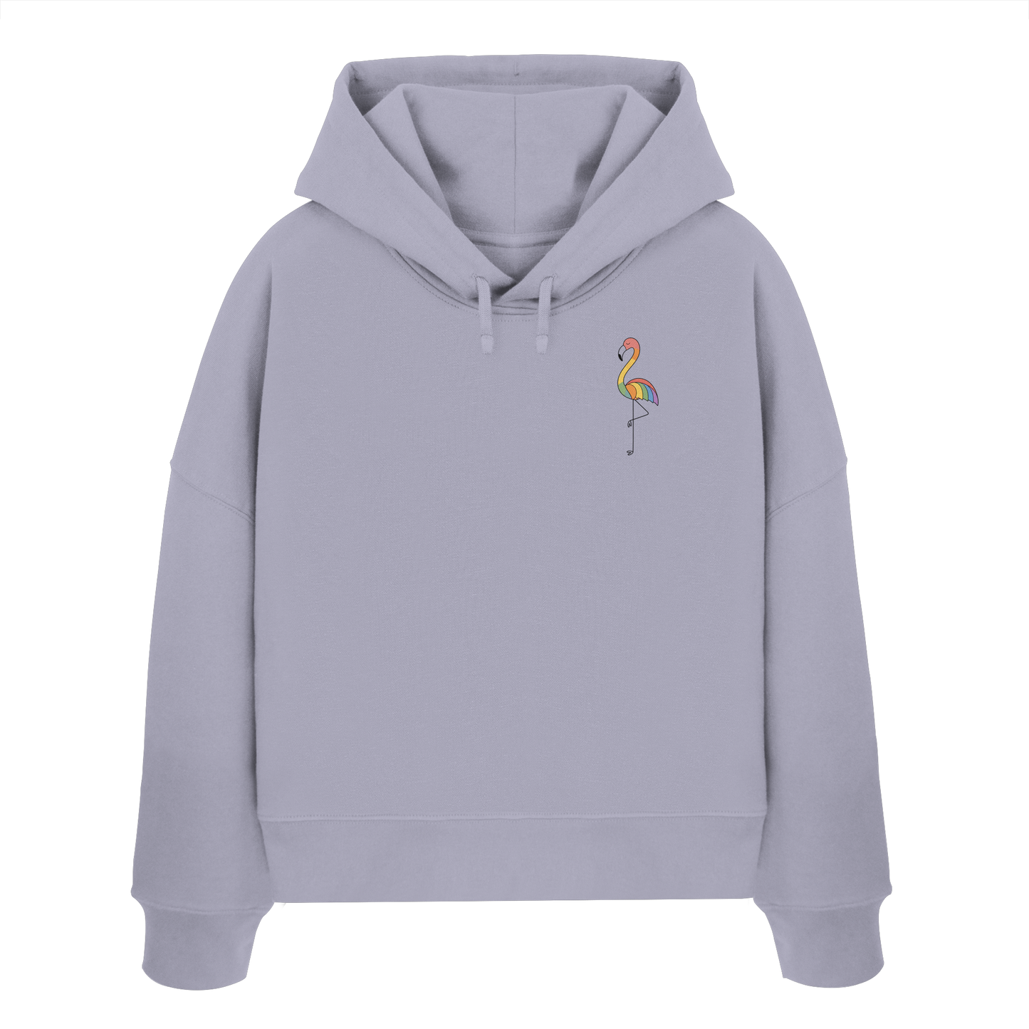 Stand By You - Oversized Shortcut Hoodie (Front-& Backprint)