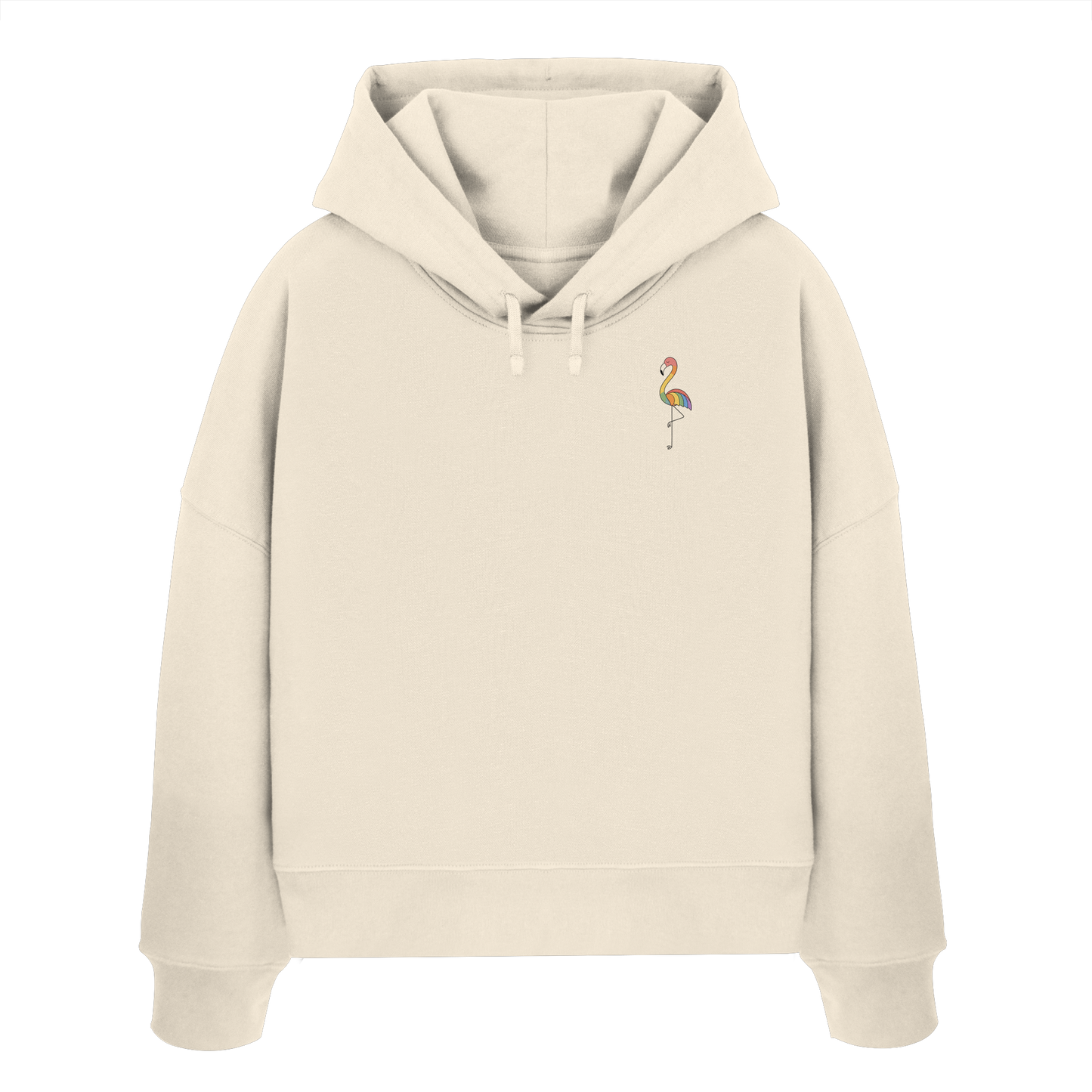Stand By You - Oversized Shortcut Statement Hoodie (Front-& Backprint)