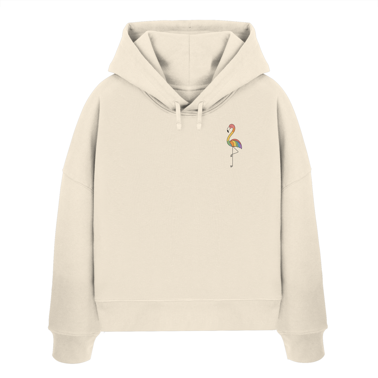 Stand By You - Oversized Shortcut Hoodie (Front-& Backprint)